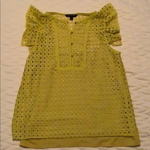 Banana Republic eyelet blouse